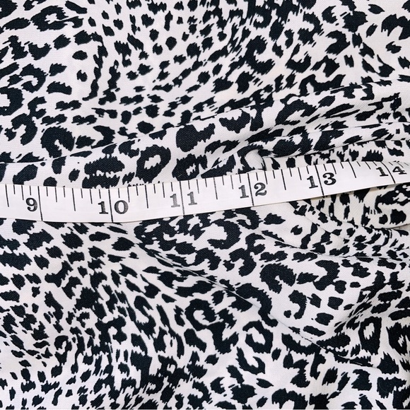 4 Sienna High Waist B&W Leopard Joggers - Picture 11 of 12